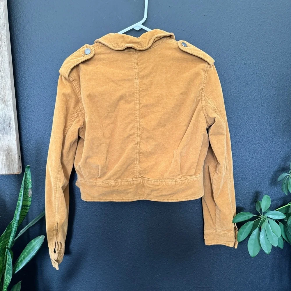 Free People Evelyn Corduroy Crop Jacket - Picture 5 of 7